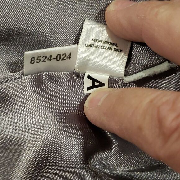 Very Nice Ann Taylor Gray Suede Leather Jacket Sz S - Picture 8 of 13